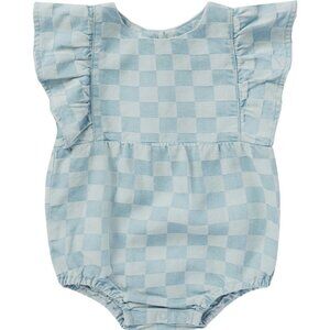 Rylee + Cru Kalea Check Romper